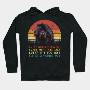 Vintage Every Snack You Make Every Meal You Bake Newfoundland Hoodie